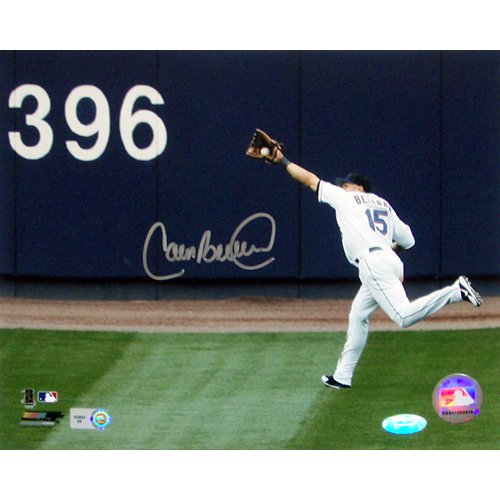 Steiner Sports MLB Carlos Beltran Running Catch Autographed 8-by-10-Inch Photograph