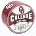 Duck Brand 240080 University of Oklahoma College Logo Duck Tape, 1.88 Inches X 10 Yards