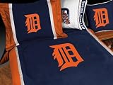 Detroit Tigers Bedding Set - 6 pc. TWIN Comforter Bed Set
