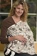 ORGANIC NursEase Breastfeeding Shawl- Organic Large Fab Floral