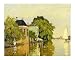 Landscape at Zaandam IV Giclee Poster Print by Claude Monet, 20x16