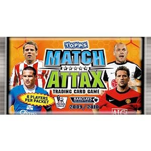 Topps Match Attax Football 09/10 Season Booster Pack