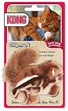 KONG Chipmunk Catnip Toy, Cat Toy, Brown
