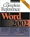 Books : Word 2002: The Complete Reference