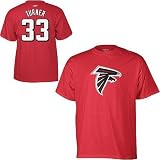 Michael Turner Atlanta Falcons Jersey Name and Number Red T-shirt