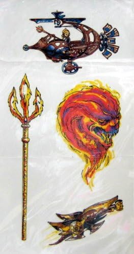 Caesars Palace Race for Atlantis Temprorary Tattoos