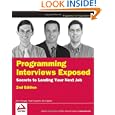 Programming Interviews Exposed: Secrets to Landing Your Next Job, 2nd Edition (Programmer to Programmer) by John Mongan, Noah Suojanen, and Eric Gigu?re