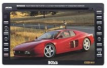 Boss BV9250 In-dash Double-din Dvd/mp3/cd Receiver, 6.5 Touch Screen TFT Monitor with Built-in Am/fm and Tv Tuner