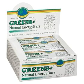 Greens Plus - Greens Plus Energy Bar - Chocolate, 12 bars