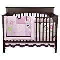 Tiddliwinks 3-pc. Crib Set - Plum Butterfly