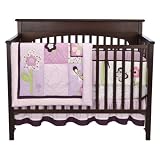 Tiddliwinks 3-pc. Crib Set - Plum Butterfly