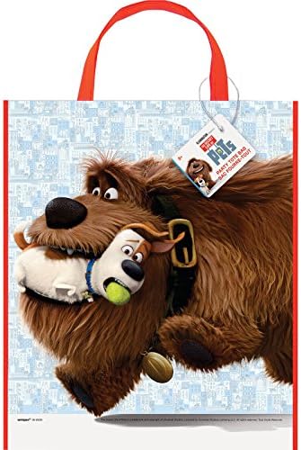 The Secret Life of Pets Snowball Max Duke Favor Bag, Large 13" x 11" NEW