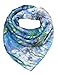 Dahlia Women's 100% Square Silk Scarf - Claude Monet's Paintings