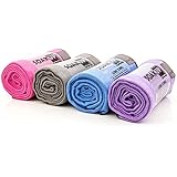 Long Microfiber Towel By Soak Up. Yoga, Gym, Beach, and Travel. Multipurpose Quick Dry Super Absorbent, Slip Resistant, Anti-Bacterial, Lightweight