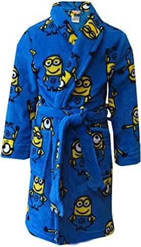 Despicable Me 2 One In A Minion Blue Robe for boys