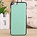 Lumsing Pattern Leather with Stand Flip Smart Wallet Case for Apple iPhone 6 - Mint