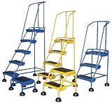 Vestil LAD-5-W Commercial Spring Loaded Rolling Ladder