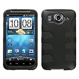 Fishbone Skin Cover for HTC Inspire 4G, Black