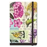 Michel Design Works Naturalist Library Pocket Journal, Botanica (Pack of 2)