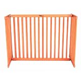 Freestanding Pet Gate 30 Inch Large Cherry