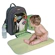Okkatots Backpack Diaper Bag ~ Grey Okkatots Backpack Diaper Bag ~ Grey