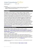 Joint Commission Online