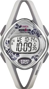 Timex Women's T5K377 Ironman Sleek 50-Lap Floral Digital Watch Timex Women's T5K377 Ironman Sleek 50-Lap Floral Digital Watch