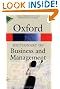 A Dictionary of Business and Management (Oxford Dictionary of Business & Management)