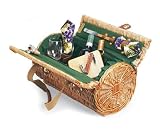 Picnic Time Verona - Burgundy Grape Basket - Model 224-82-124