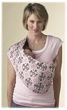 Hotslings Designer Baby Sling Carrier - Reversible Cotton - Pink Eye Candy - 5