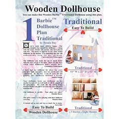 Barbie Dollhouse Plan Traditional