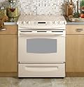 GE Profile 30" PS968TPCC Bisque Slide-In Electric Range