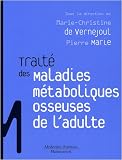 Maladies m�taboliques osseuses de l'adute