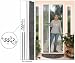 Retractable Screen Door Kit, Euro-Style, 84" Height, White