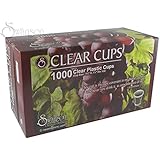 Communion - Cup - Disposable (Clear) - 1 - 1/4" (Pk/1000)