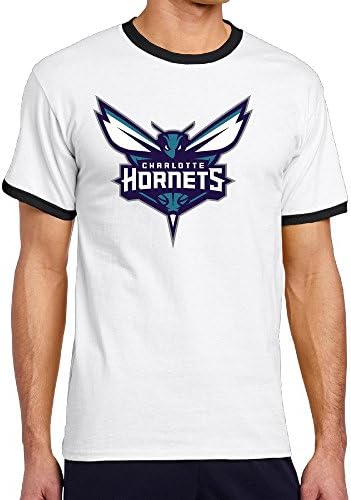 Charlotte Hornets Contract Color T-shirt For Man 100% Organic Cotton M Black