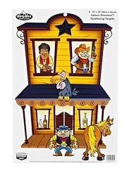 Sports: DIRTY BIRD 12X18IN SALOON SHOOTOUT 8PK by Birchwood Casey - Birchwood Casey