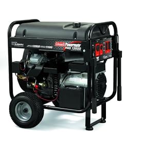Coleman Powermate Pro Series 13,500 Watt 25 HP Portable Generator #PM0601350 by Coleman