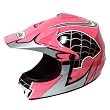 WOW Motocross Youth ATV Dirt Bike Pink Spider MX Helmet