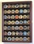 Military Challenge Coin Display Case Cabinet Holder Wall Rack w/ UV Protection