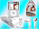 Brand NEW Ipod Nano Video (Silver) 8GB Ultimate Bundle Kit