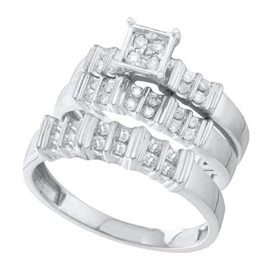 Cheap Girls Jewelry 0.30CT DIAMOND FASHION TRIO SET For Sale