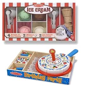 Melissa and Doug Ice Cream and Cake Party Bundle