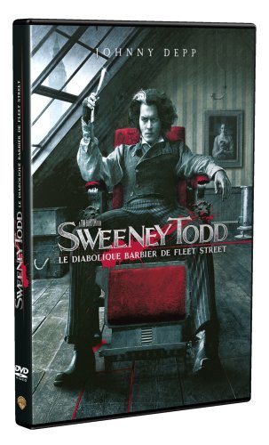 Sweeney Todd dvd, Film dvd Sweeney Todd