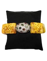 Sterling Silver 2.16ct Diamond Pave Bead Cord Bracelet Jewelry