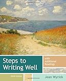 Steps to Writing Well with Additional Readings