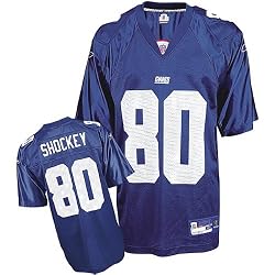 Jeremy Shockey #80 New York Giants Youth NFL Replica Player Jersey (Royal Blue)