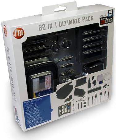 Nintendo 3DS 22 in 1 Ultimate Pack - Black