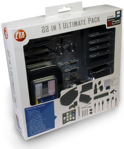 Nintendo 3DS 22 in 1 Ultimate Pack - Black
