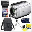 Sony DCR-SR47 60GB Hard Disk Drive Handycam&reg; Camcorder (Silver) + Camcorder Accessory Kit